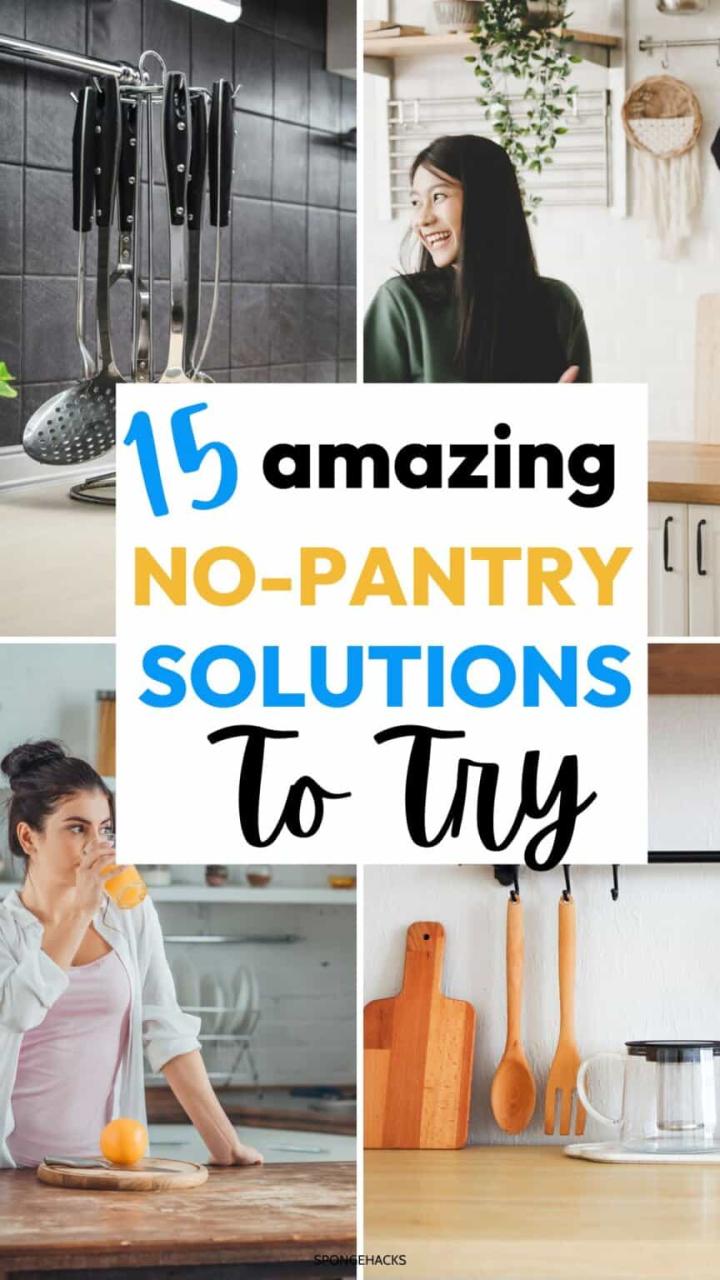 15 No-Pantry Solutions You Need to Try for a Clutter-Free Kitchen